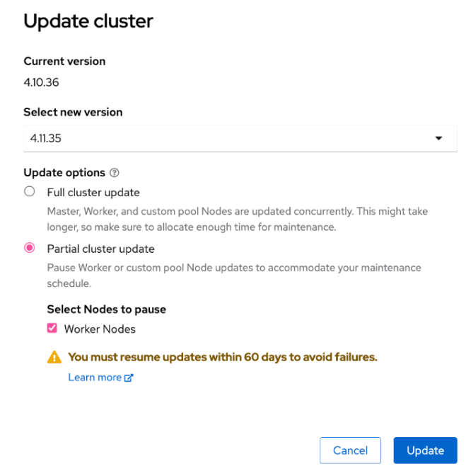 OpenShift Extended Update Support (EUS) – OpenShift Lessons Learned